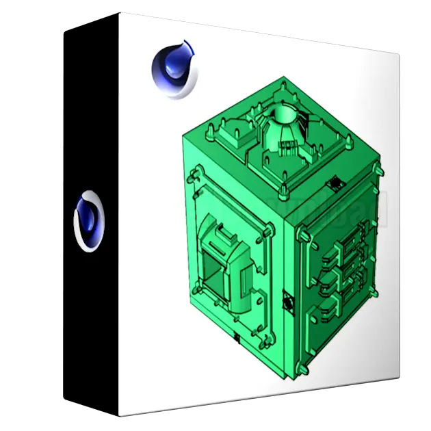 Poly Greeble v1.3 Cinema 4D