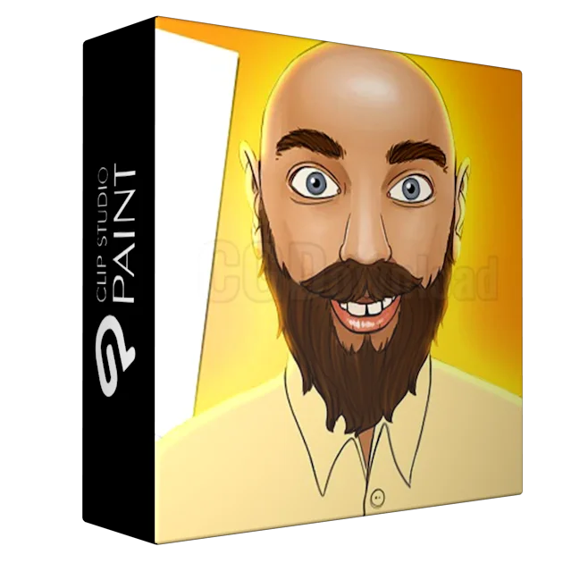 Drawing a Cartoon Self-portrait with Clip Studio Paint