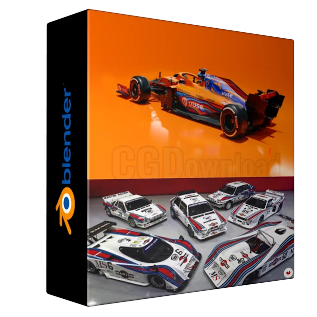 Intro to 3D Livery Design Decals for Digital Cars in Blender