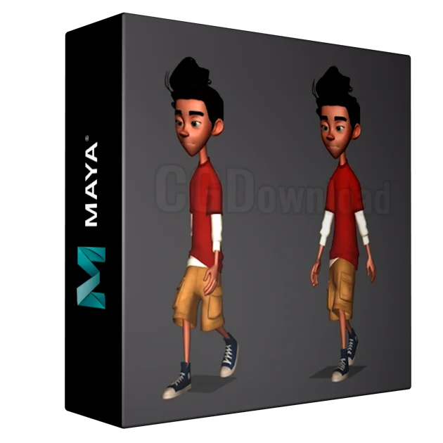 Cartoon Animation Course - Animating a Walk Cycle On The Spot