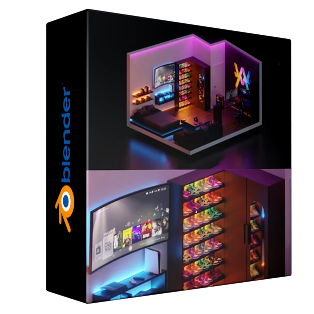Isometric Room: Learn Blender Quickly!
