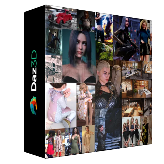 DAZ3D Poser Bundle 3 Март 2023