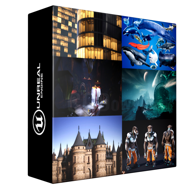 Unreal Engine Marketplace Asset Mega Bundle 4 Январь 2023