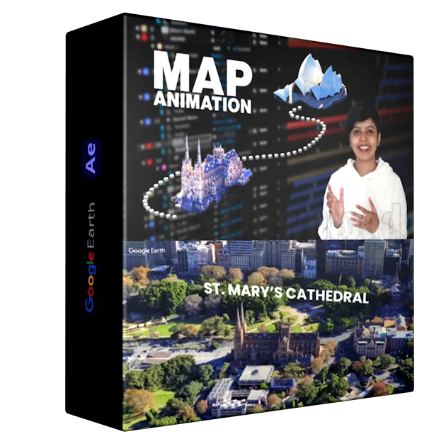 How to Create a Cinematic Map Animation with Google Earth Studio & Adobe After Effects