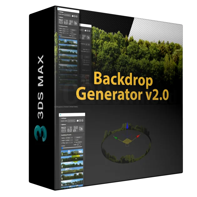 Backdrop Generator 2.0 for 3ds Max
