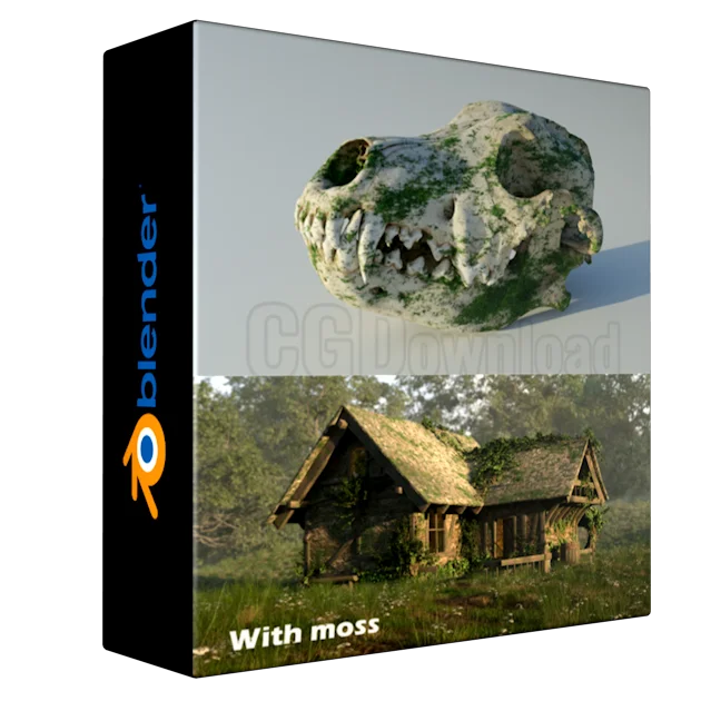 Mossify!! Procedural Moss Shader – Blender
