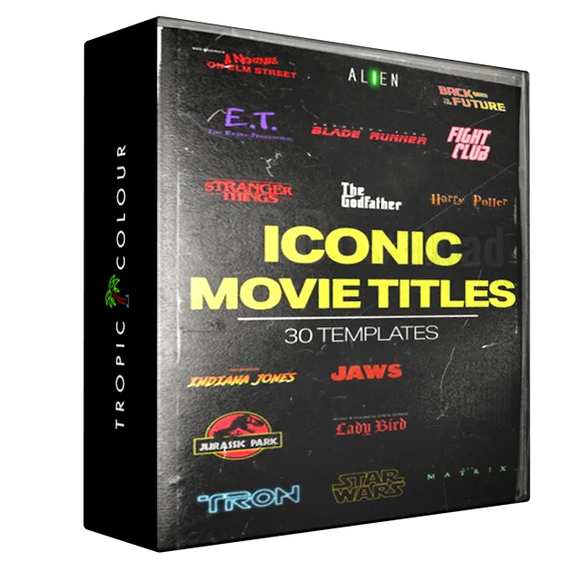 Tropic Colour – ICONIC MOVIE TITLES TEMPLATES