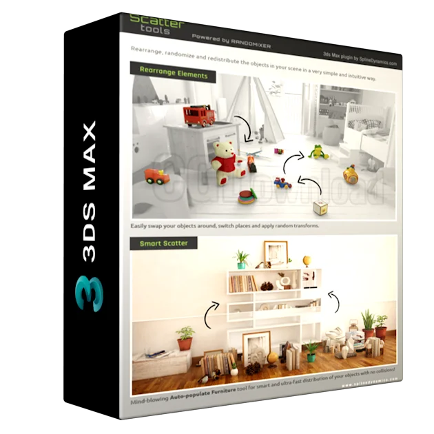 Scatter Tools 1.02 for 3ds Max