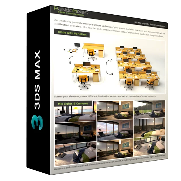 RandoMixer 1.02 for 3ds Max