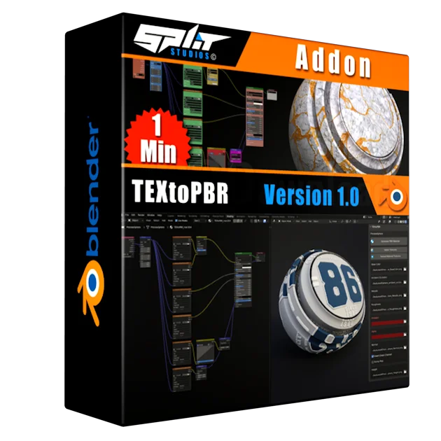 Textopbr - Textures To Pbr In 1 Click