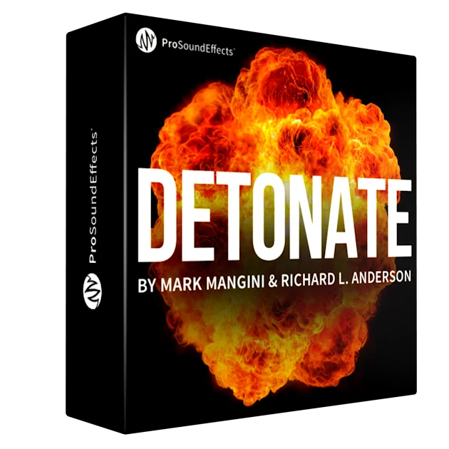 Pro Sound Effects : Detonate (Stereo & Surround) WAV