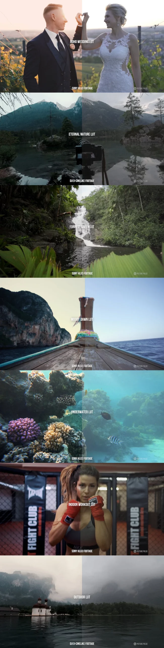 Complete People & Nature Cinema LUT Bundle