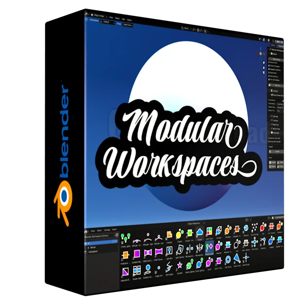Modular Workspaces v1.5 Blender