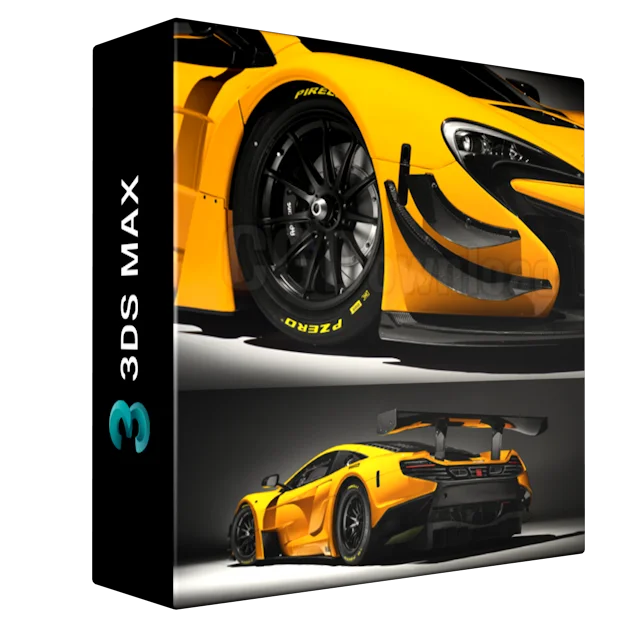 FlippedNormals – Mclaren 650s Gt3 Tutorial Modeling, Texturing, Lighting