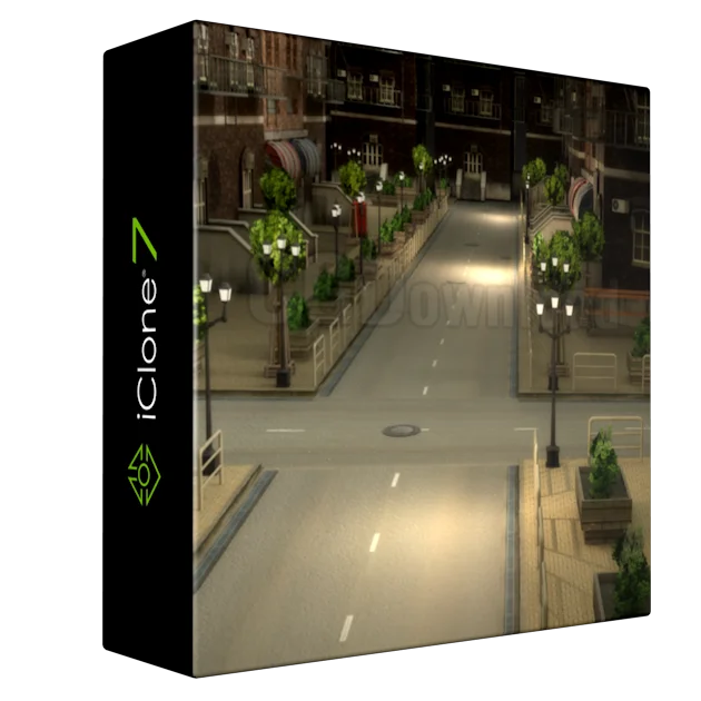 iClone Scene - Modern City New
