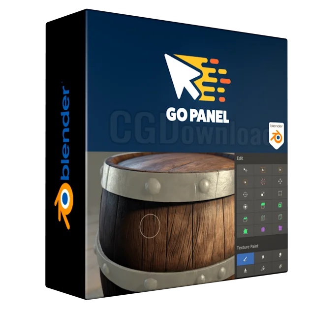 Go Panel v1.0.1 – addon Blender