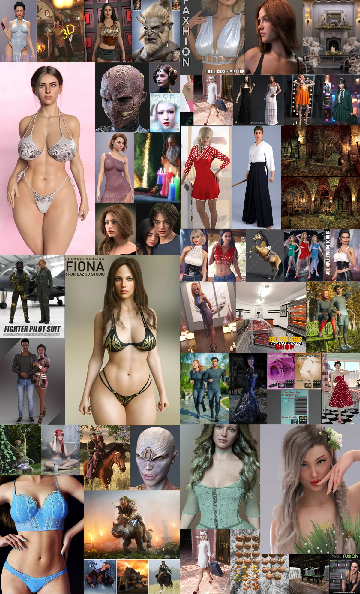 DAZ3D Poser Bundle