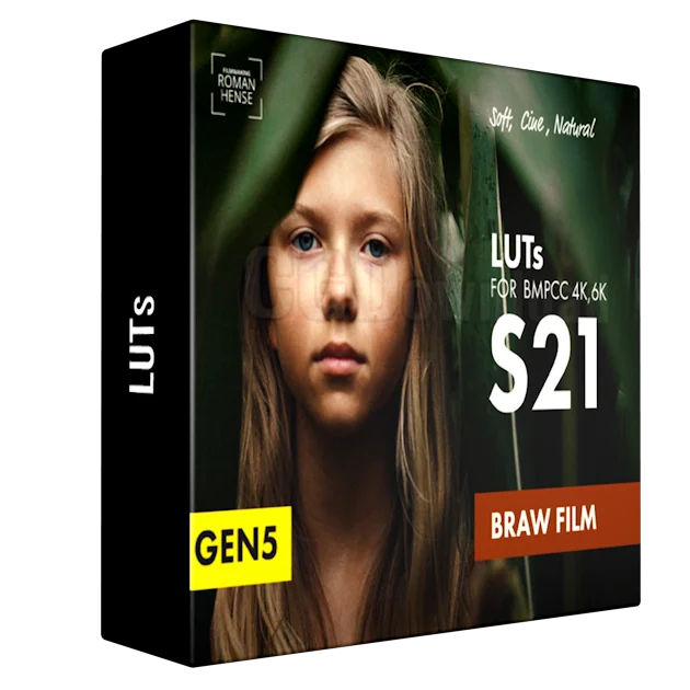 LUTs-S21 FOR BMPCC-4K BRAW FILM gen5