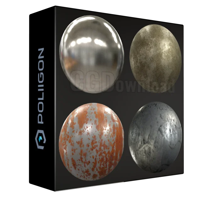 Poliigon - Metal textures