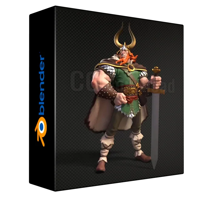 3D character sculpting in Blender - Viking edition