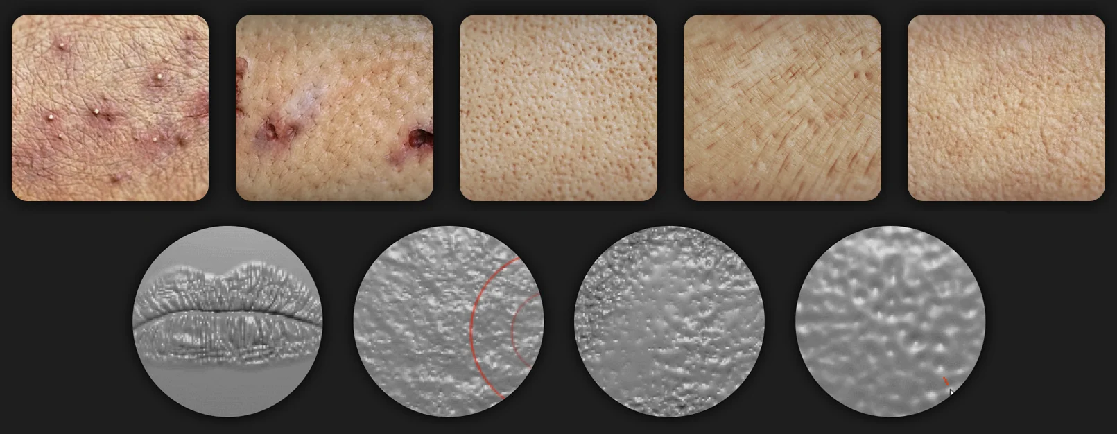 skin brushes