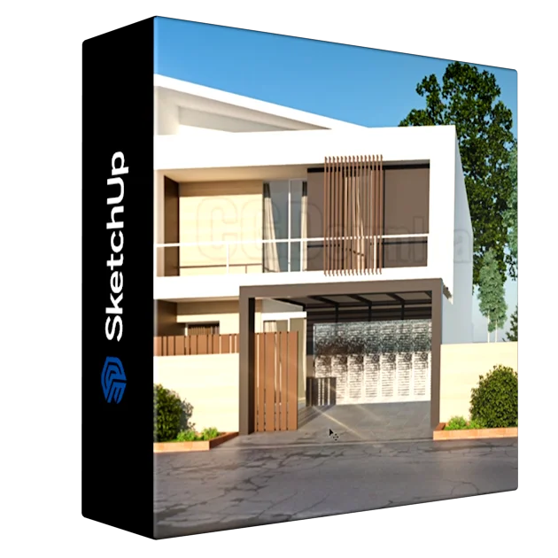 SketchUp Vray exterior realistic rendering Guide