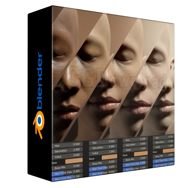 Universal Human Face Textures
