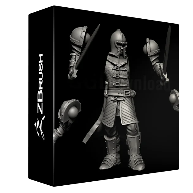Keying For Modular 3D Printable Miniatures In Zbrush