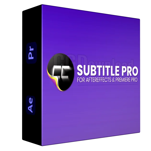 Subtitle Pro v2.9.7 After Effects & Premiere Pro