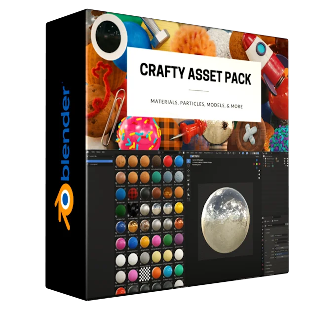 Crafty Asset Pack 1.2 4K Blender