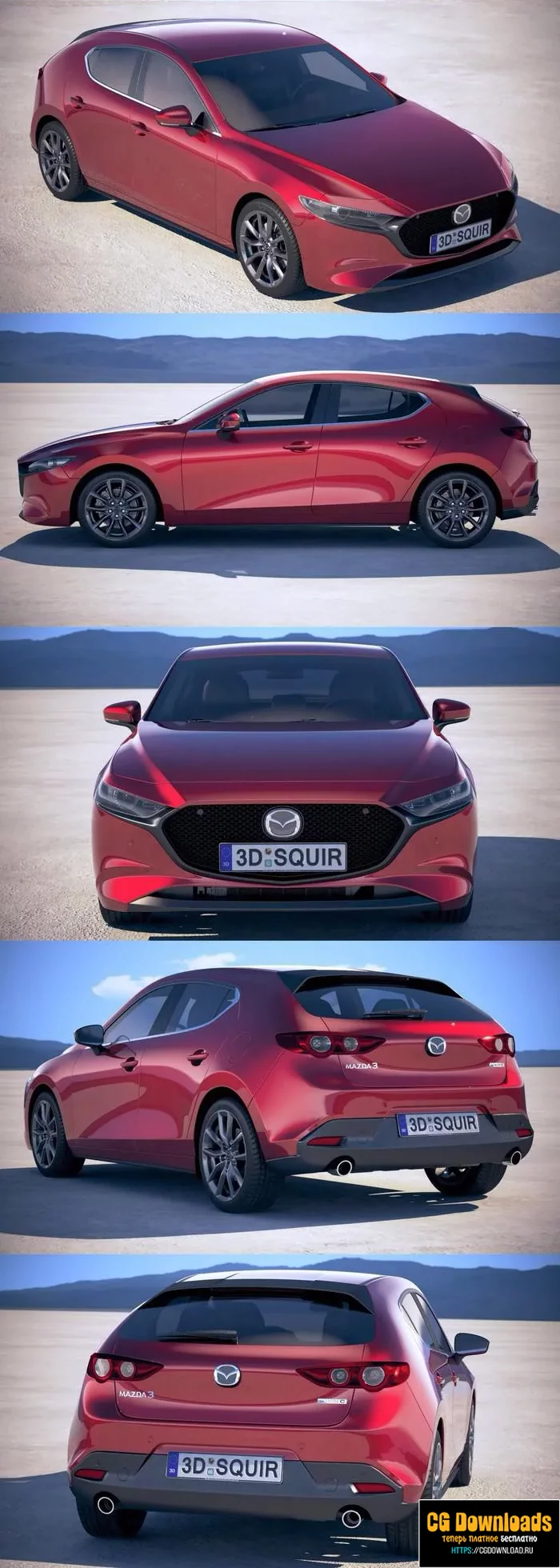 Mazda 3 2019 скачать