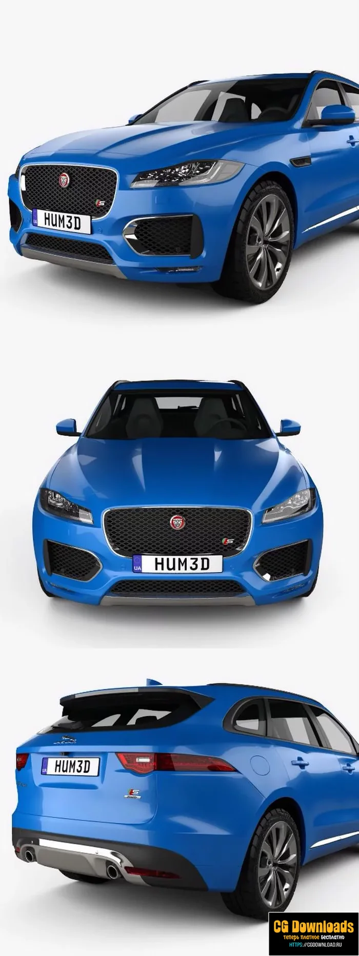 Jaguar F-Pace S 2020 скачать