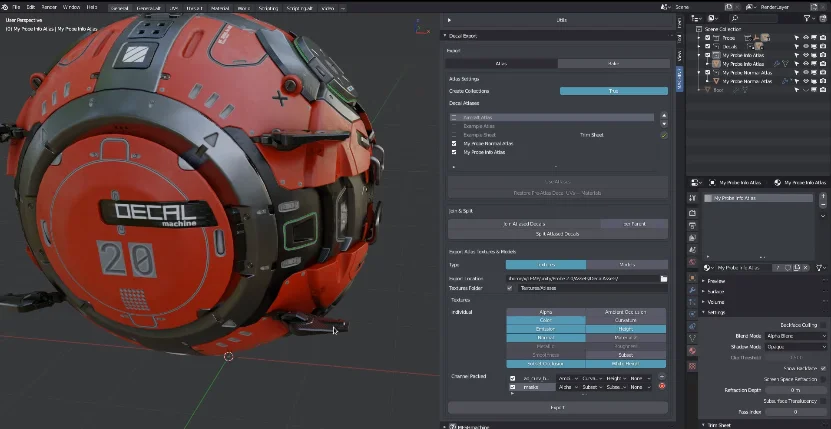 DecalMachine blender