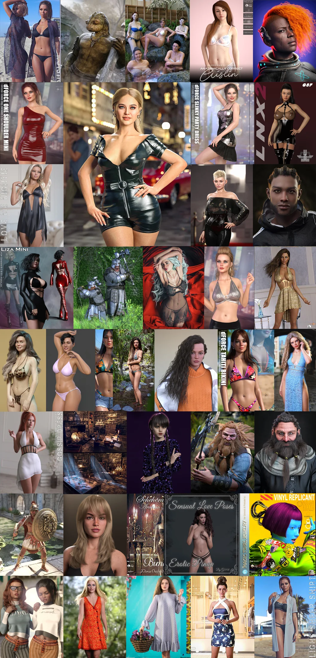 Daz 3D, Poser Bundle скачать