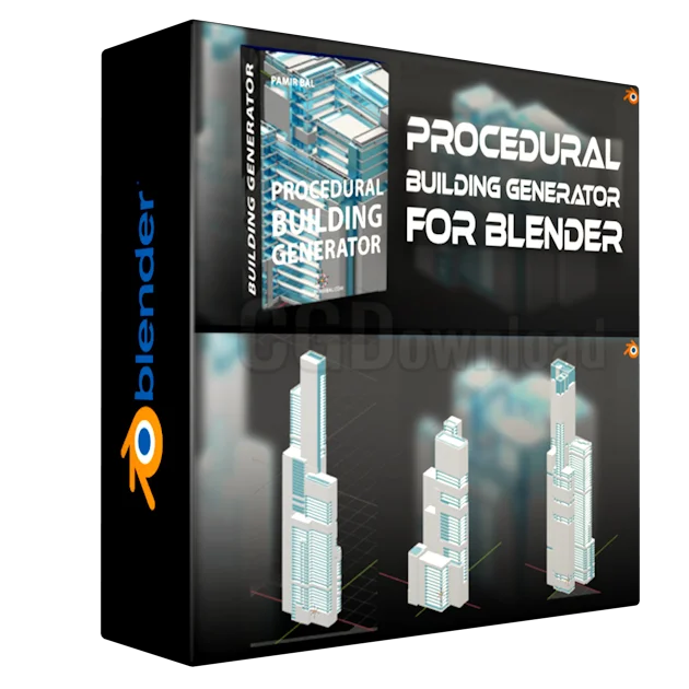 Procedural Building Generator For Blender