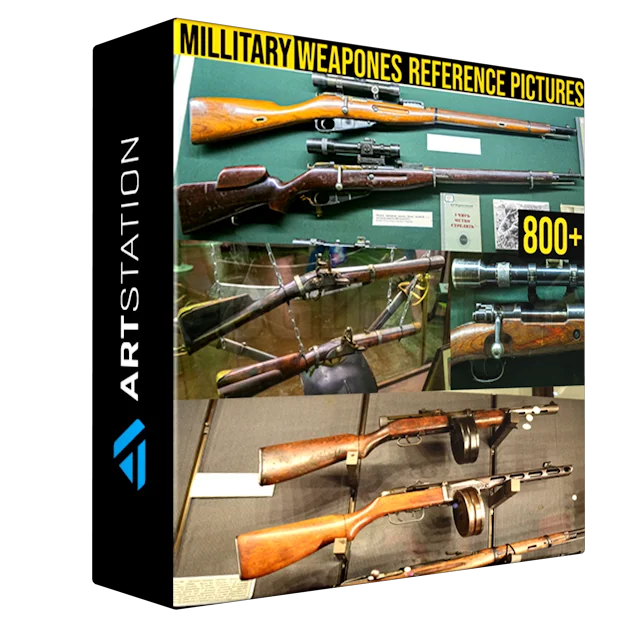 Military Weapons Reference Pictures (Medieval, WW1, WW2) 800+