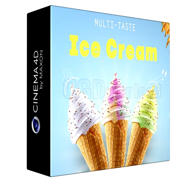 Cinema 4D Masterclass Creating Ice Cream Product