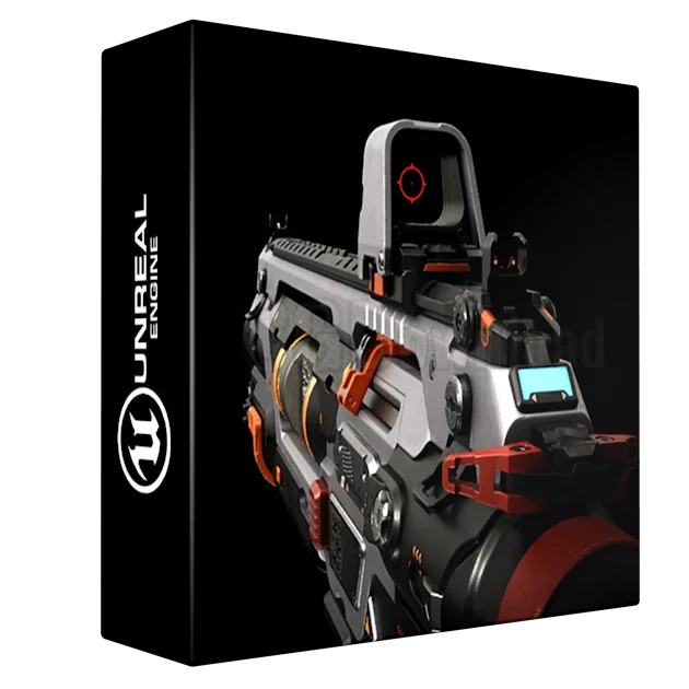 Sci-Fi Assault Rifle