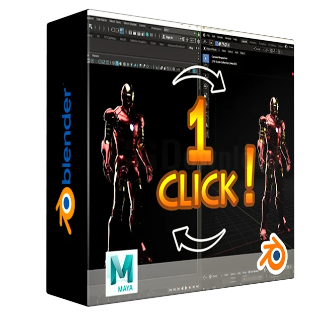 Blender Maya Converter