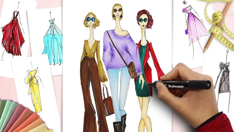 Masterclass of Fashion Clothing Design and Figure Drawing скачать