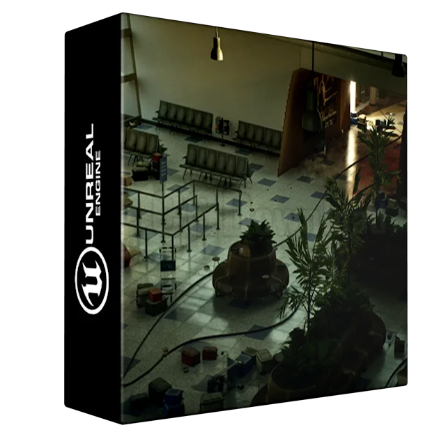 Airport Terminal Interior