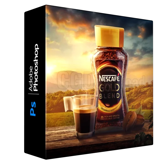 Photoshop Advertising Commercial- Nescafé