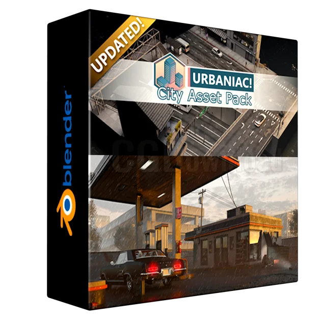 Urbaniac! City Asset Pack v3.06 Pro