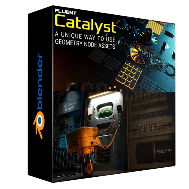 Fluent Catalyst - Geometry Nodes Ui And Library System