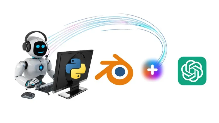Blender with ChatGPT Generated Python Scripts скачать