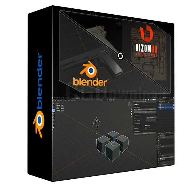 Rizomuv Bridge - Blender