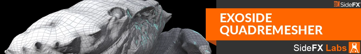 Quad Remesher for Houdini crack