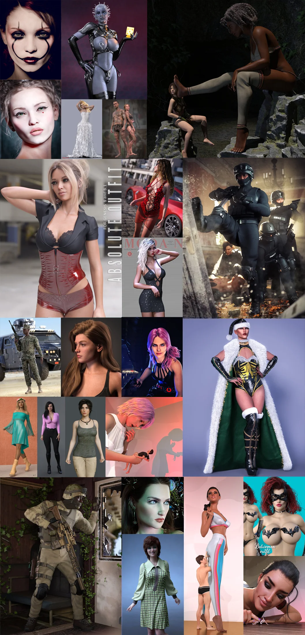 DAZ 3D, Poser Bundle скачать