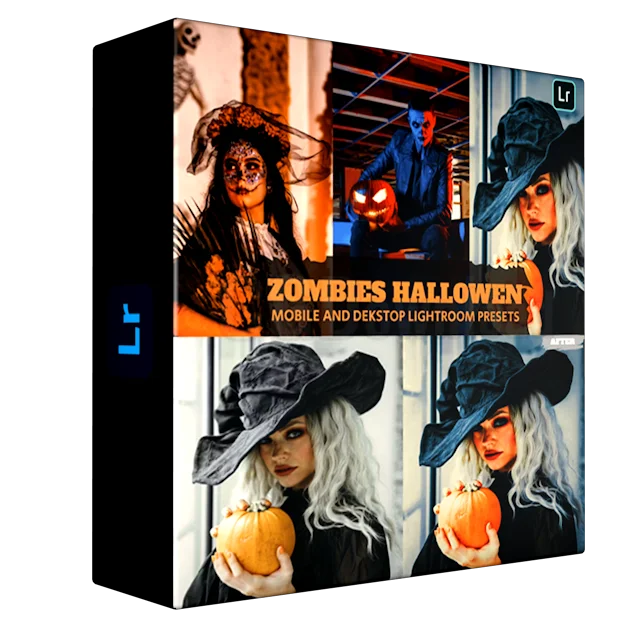 Zombie Halloween Lightroom Presets Desktop Mobile