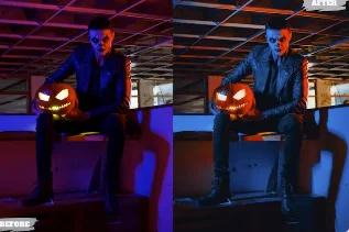 Zombie Halloween Lightroom Presets Desktop Mobile скачать